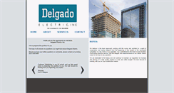 Desktop Screenshot of delgadoelectricinc.com